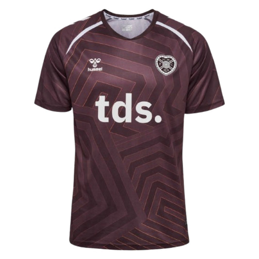 2026-2027 Hearts Home Matchday Shirt (Maroon)_0