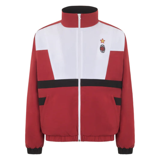 1995-1996 AC Milan Retro Jacket (White-Red)_0