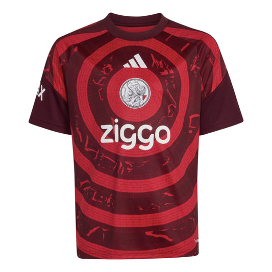 2026-2027 Ajax Pre-Match Shirt (Red) - Kids_0