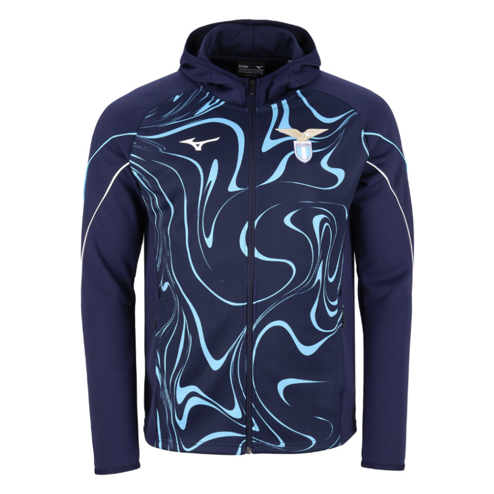 2026-2027 Lazio Pre-Match Hooded Walkout Jacket (Dark Navy)_0