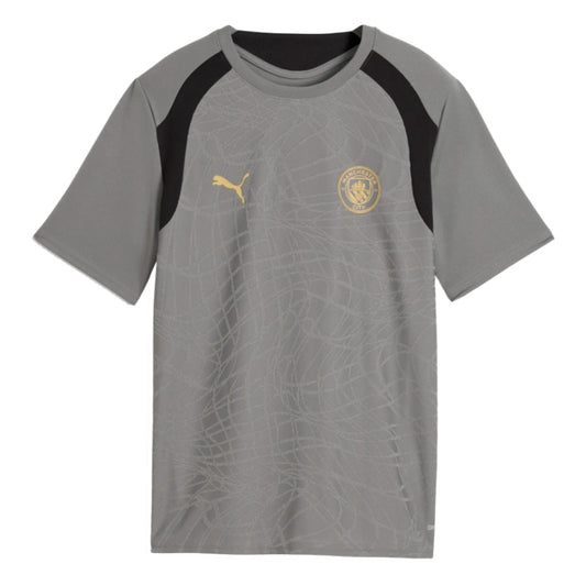 2026-2027 Man City Training Jersey (Cast Iron) - Kids_0