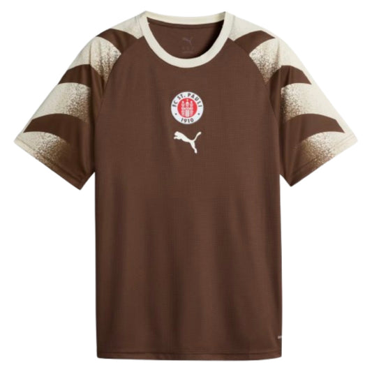 2026-2027 St Pauli Warm Up Jersey (Brown)_0