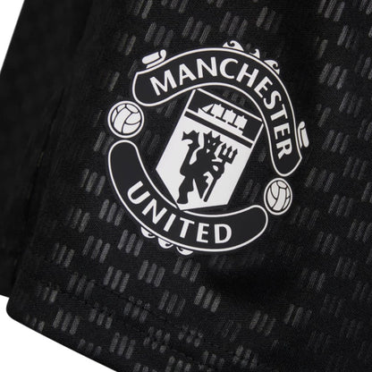 2026-2027 Man Utd Training Shorts (Black) - Kids_2