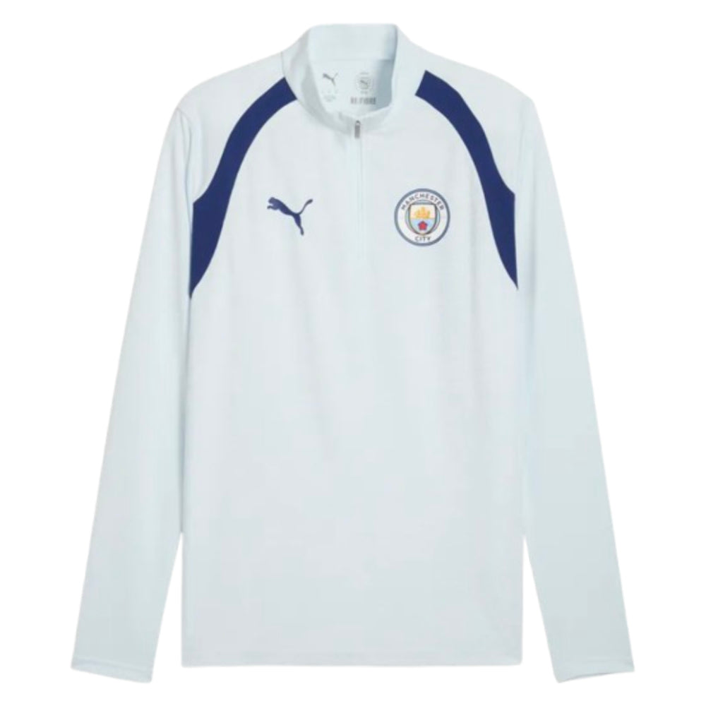 2026-2027 Man City Training 1/4 Zip Top (Dewdrop)_0