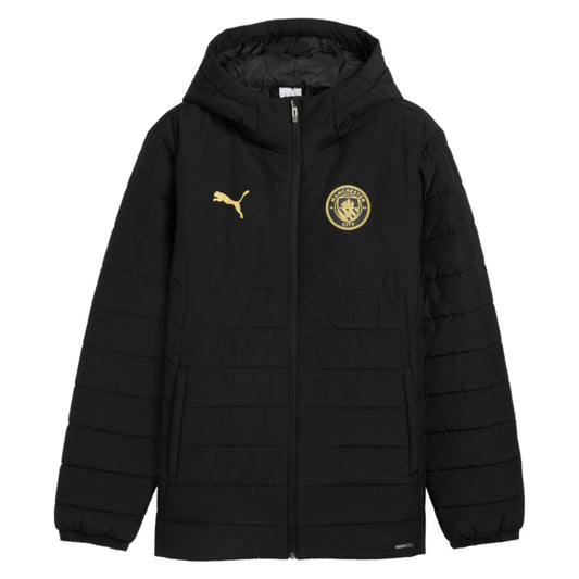 2026-2027 Man City Training Hooded Padded Jacket (Black)_0