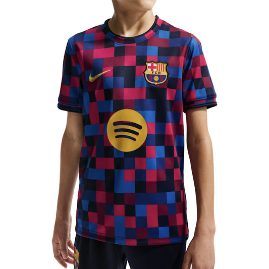 2026-2027 Barcelona Pre Match Shirt (Kids)_0