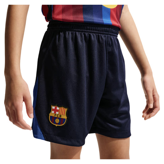 2026-2027 Barcelona Home Shorts (Obsidian) - Kids_0