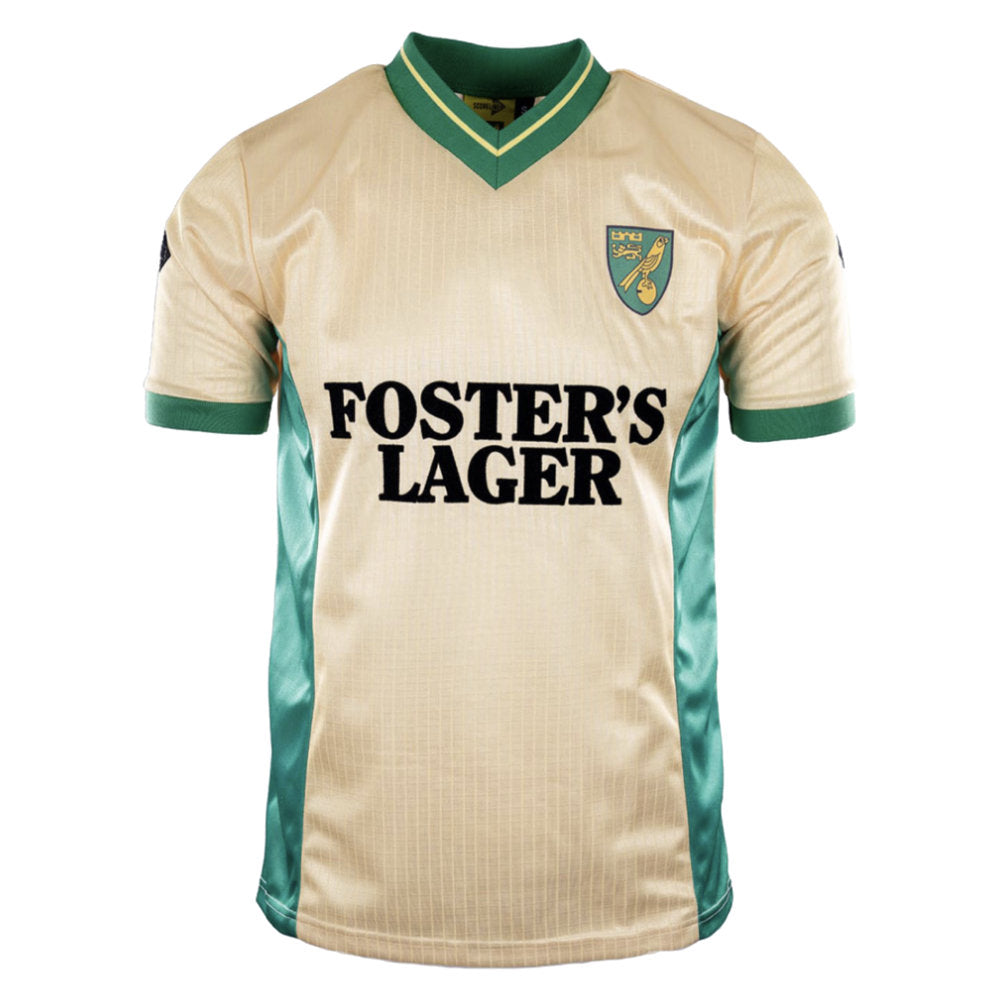 1987-1989 Norwich Retro Home Shirt_0