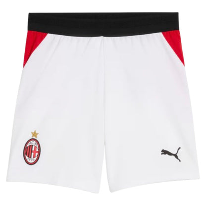 2026-2027 AC Milan Home Shorts (White) - Kids_0