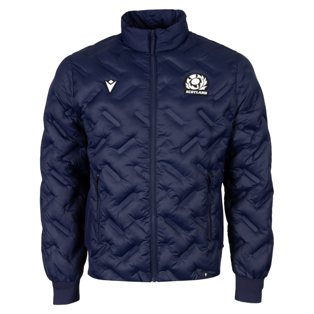 2026-2027 Scotland Rugby Ath Tech Bomber Jacket (Navy)_0