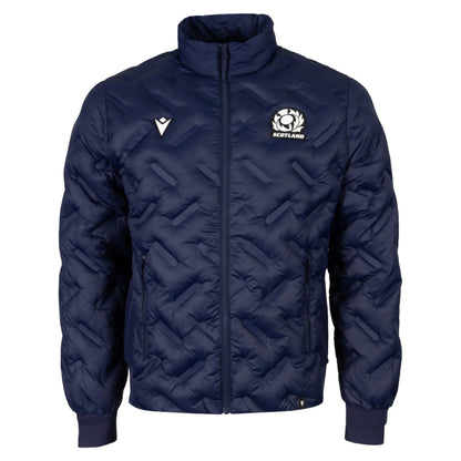 2026-2027 Scotland Rugby Ath Tech Bomber Jacket (Navy)_0