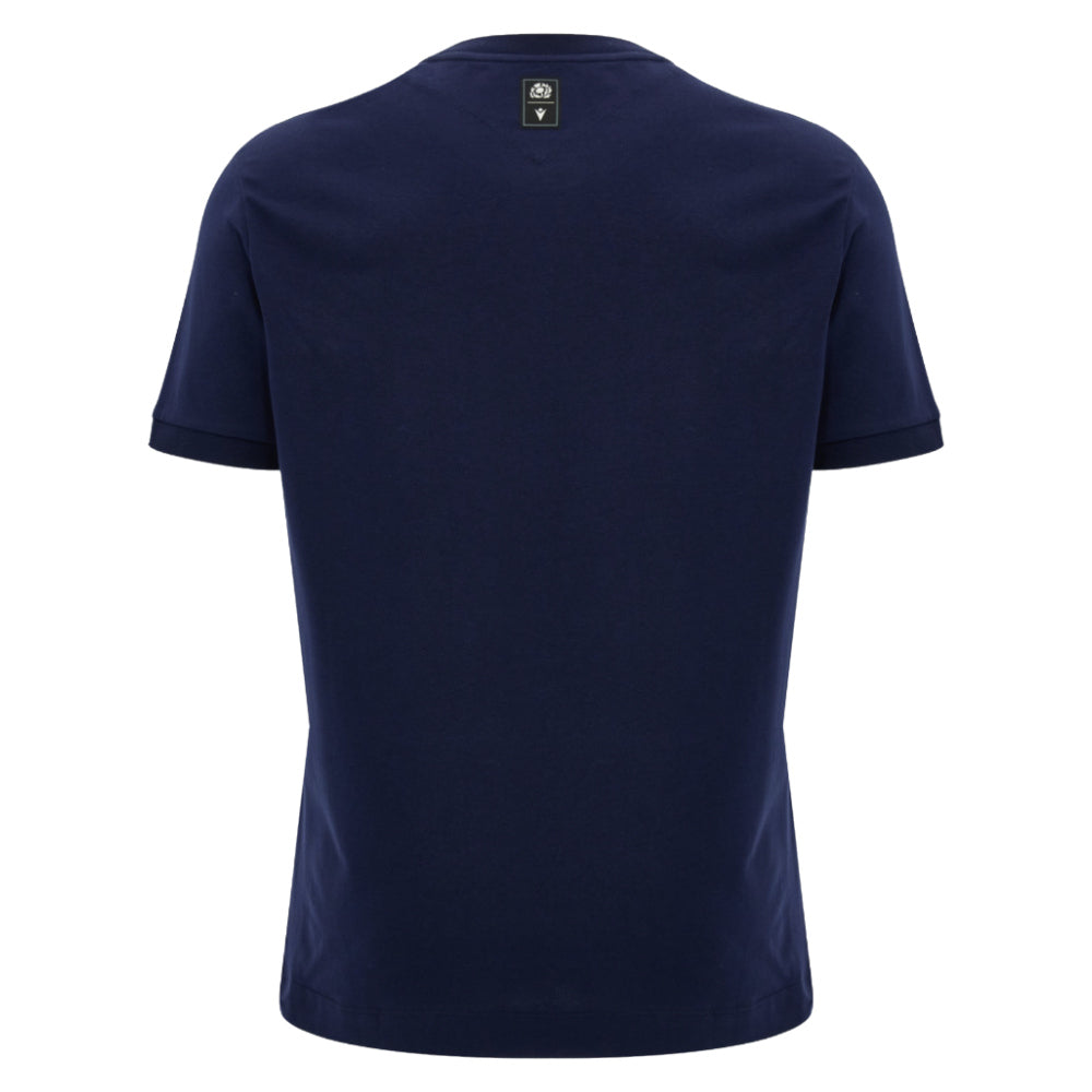 2026-2027 Scotland Rugby Ath Cotton T-Shirt (Navy)_1
