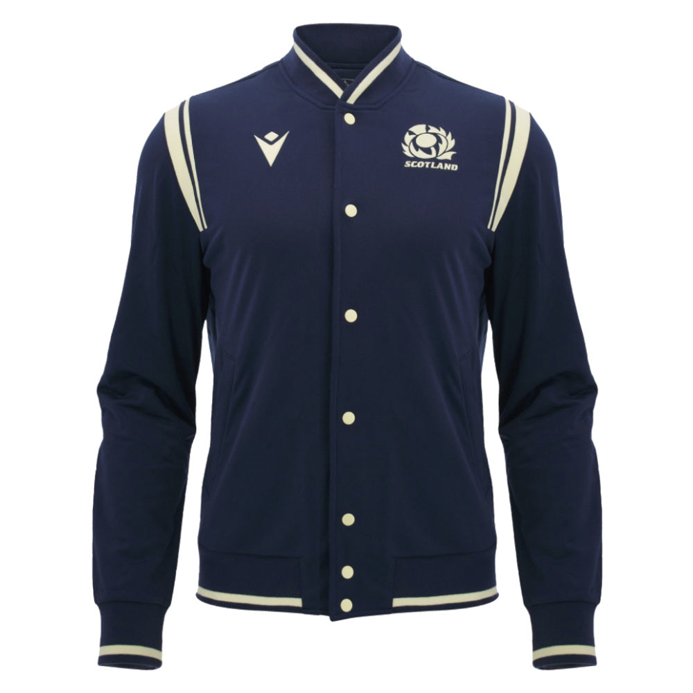 2026-2027 Scotland Rugby Anthem Jacket (Navy) - KIds_0