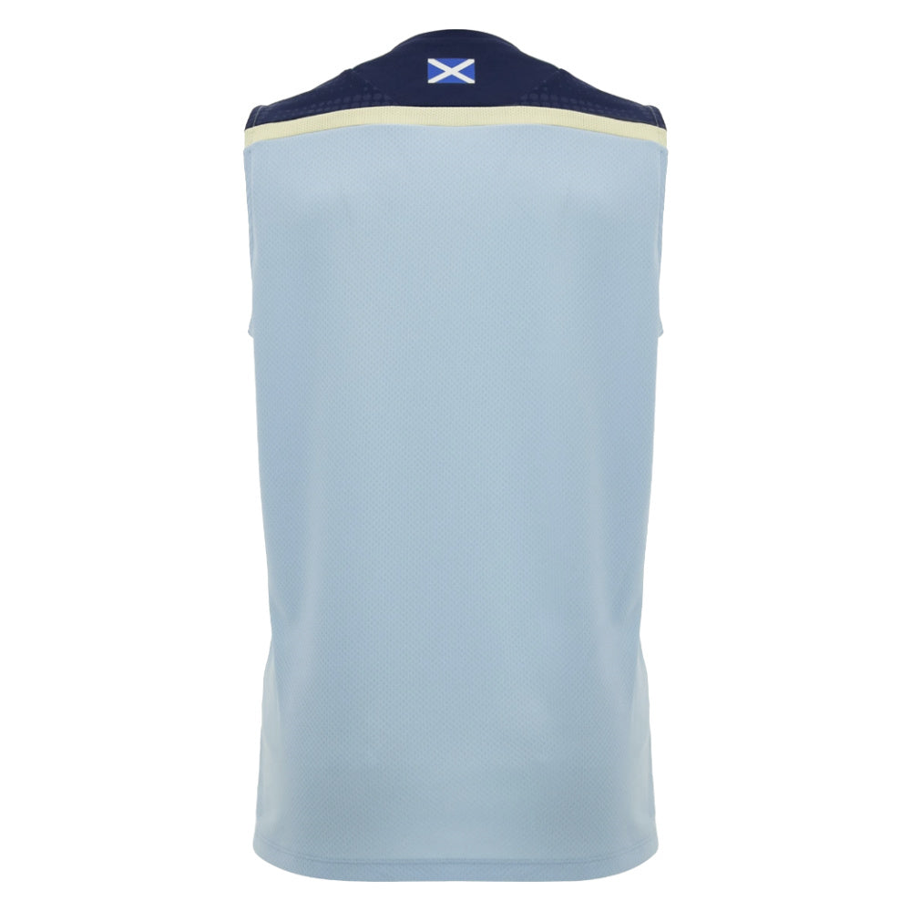 2026-2027 Scotland Rugby Sleeveless Poly Shirt (Blue)_2