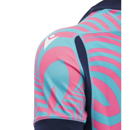 2026-2027 Scotland Rugby Training Jersey (Neon Pink) - Kids_3