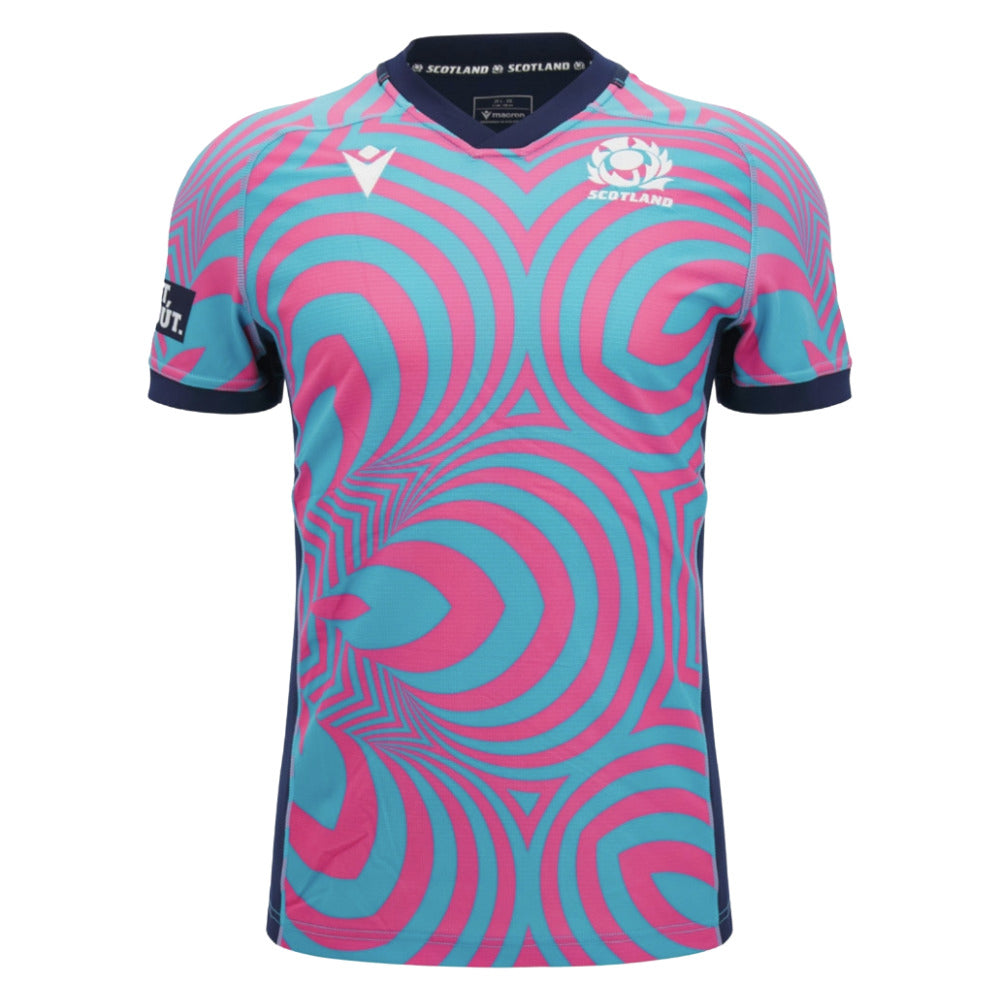 2026-2027 Scotland Rugby Training Jersey (Neon)_0