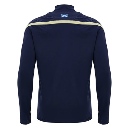 2026-2027 Scotland Rugby 1/4 Zip Training Top (Navy) - Kids_2