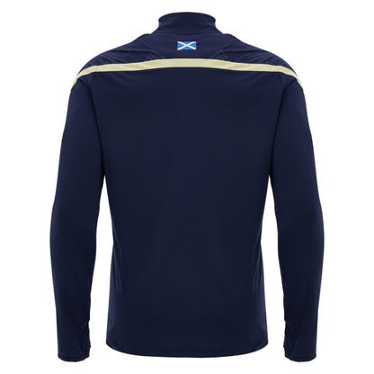2026-2027 Scotland Rugby Training 1/4 Zip Top (Navy)_2