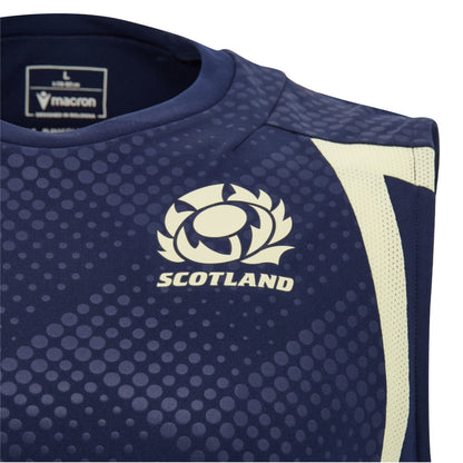 2026-2027 Scotland Rugby Sleeveless Training Shirt (Navy)_2
