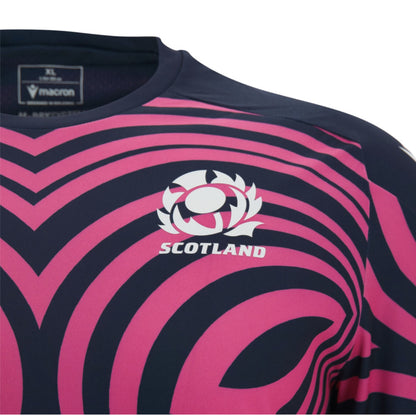 2026-2027 Scotland Rugby Warm Up Shirt (Pink)_2