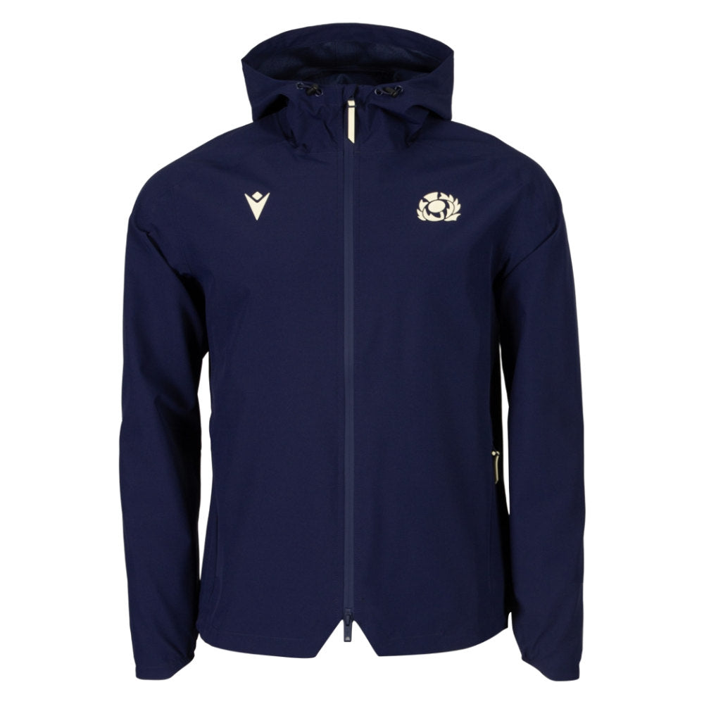 2026-2027 Scotland Rugby Ath Player Rainjacket (Navy)_0