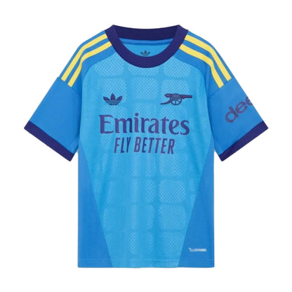 2026-2027 Arsenal Away Goalkeeper Shirt (App Sky Rush) - Kids_0