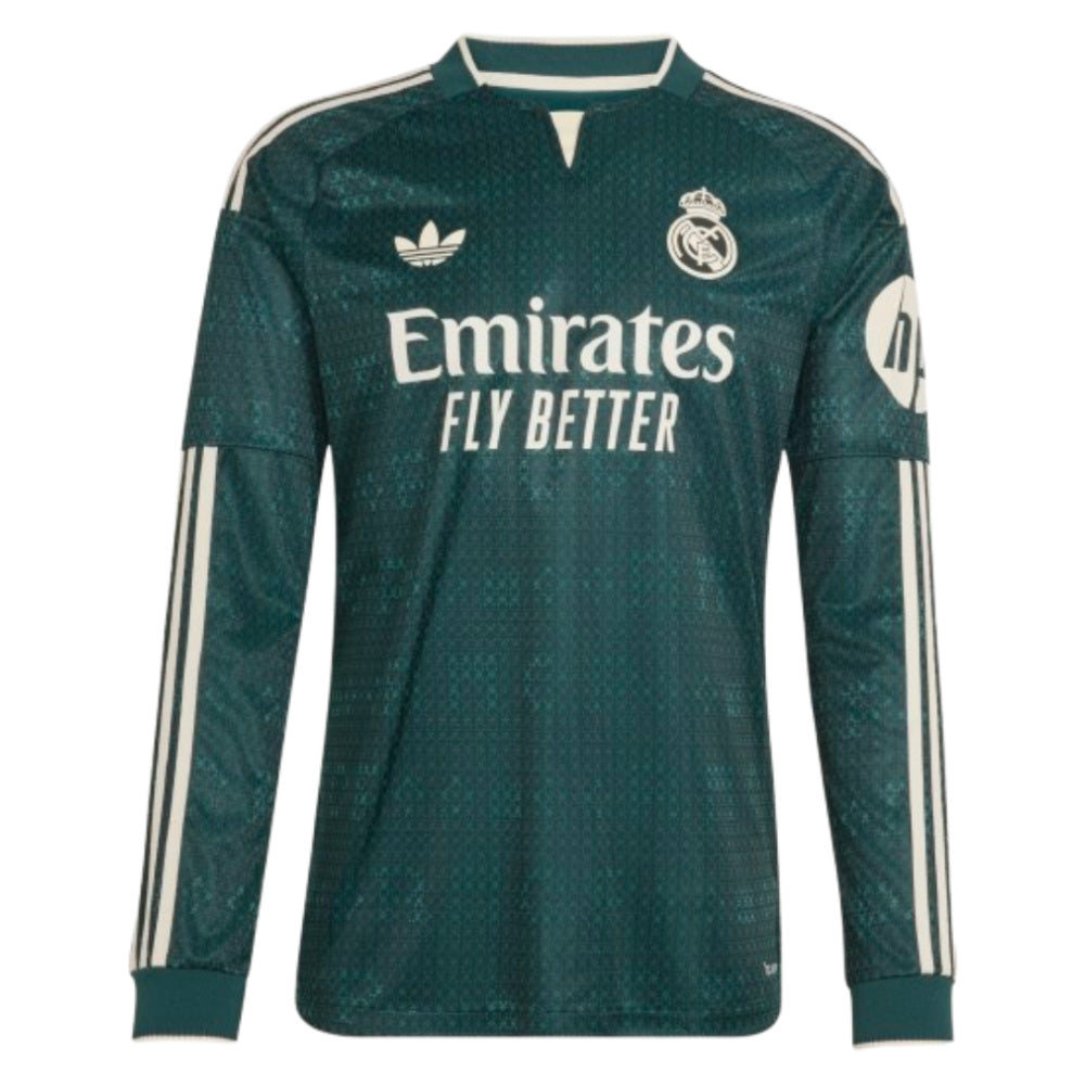 2026-2027 Real Madrid Authentic Long Sleeve Away Shirt_0