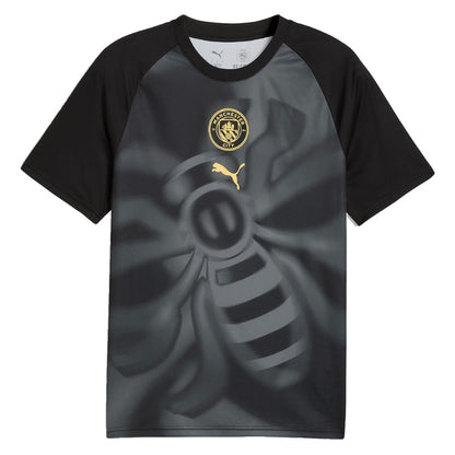 2026-2027 Man City Warm Up Jersey (Black)_0
