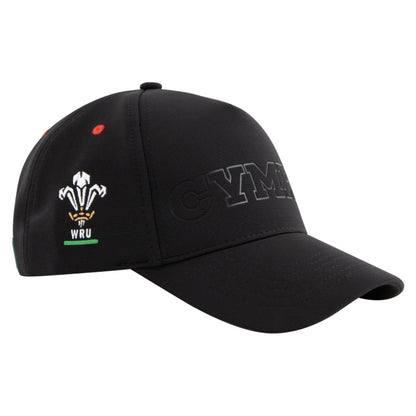 2026-2027 Wales WRU Rugby Baseball Cap (Black)_2