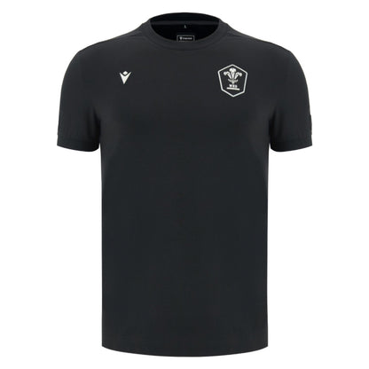 2026-2027 Wales WRU Rugby Athleisure Travel Shirt (Black)_0