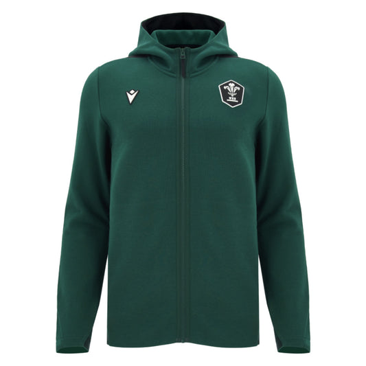 2026-2027 Wales WRU Rugby Ath Full Zip Hoodie (Green)_0