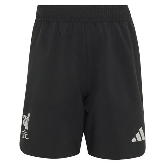 2026-2027 Liverpool Tiro Travel Shorts (Black) - Kids_0