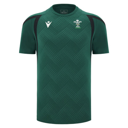 2026-2027 Wales WRU Rugby Player Training Shirt (Green)_0