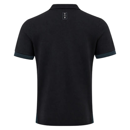2026-2027 Wales WRU Rugby Travel Cotton Polo (Black) - Kids_1