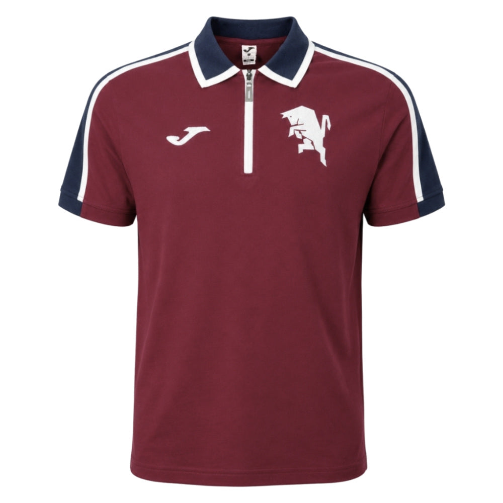 2026-2027 Torino Short Sleeve Polo Shirt (Burgundy)_0