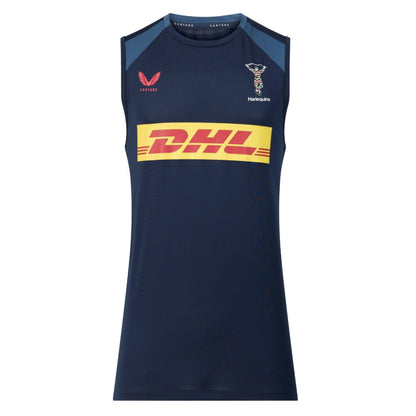 2026-2027 Harlequins Training Vest (Navy/Ensign Blue)_0