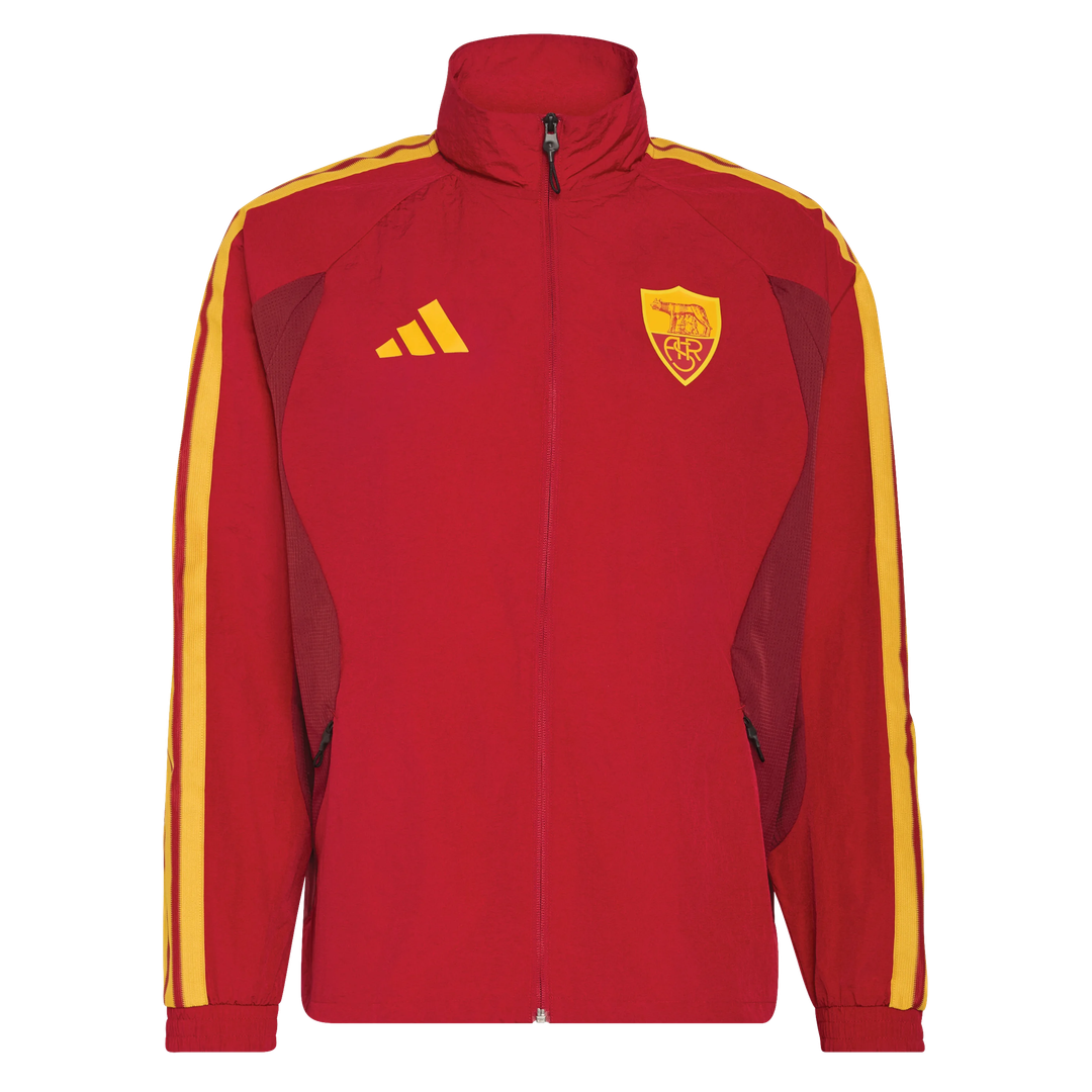 2026-2027 AS Roma Home Anthem Jacket (Burgundy)_0