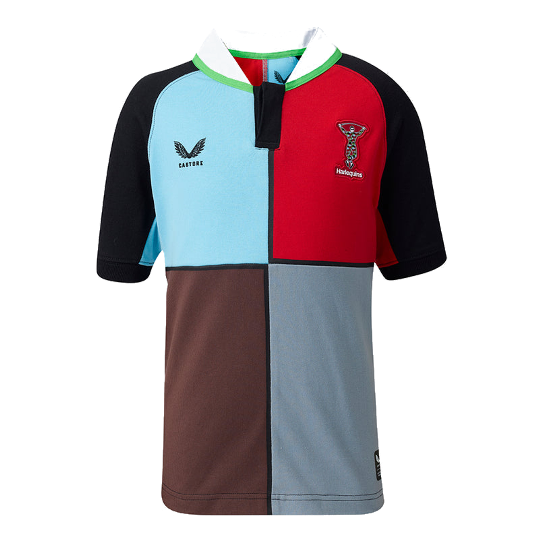 2026-2027 Harlequins Home Classic Short Sleeve Shirt (Kids)_0