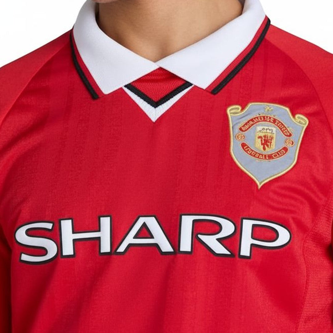 Manchester United 1999 Champions League Final Long Sleeve Shirt_3