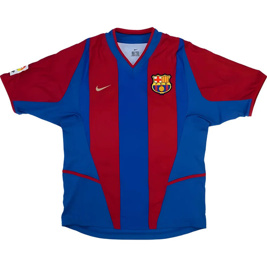 Barcelona 2002-03 Home Shirt (L) (Very Good)_0