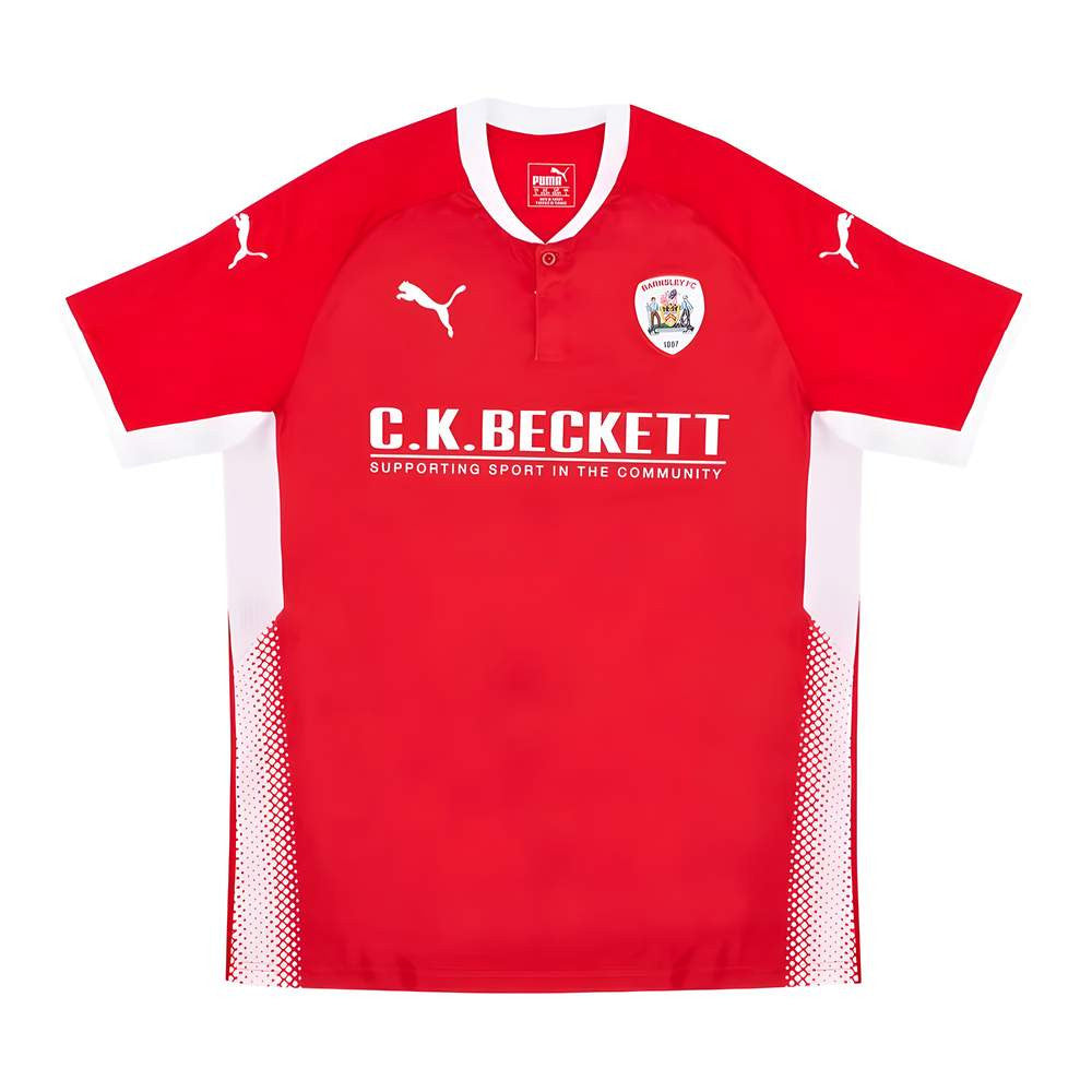 Barnsley 2017-18 Home Shirt (Mint)_0