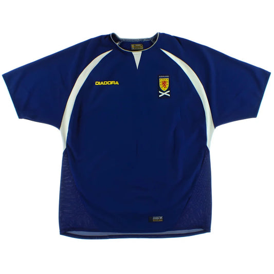 Scotland 2003-05 Home Shirt (XXL) (Excellent)_0