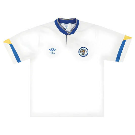 Leeds United 1990-91 Home Shirt (L) (Excellent)_0