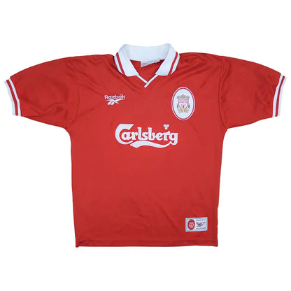 Liverpool 1996-98 Home Shirt (XL) Riedle #13 (Excellent)_1