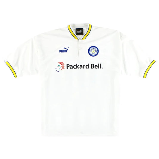 Leeds United 1996-98 Home Shirt (L) (Mint)_0