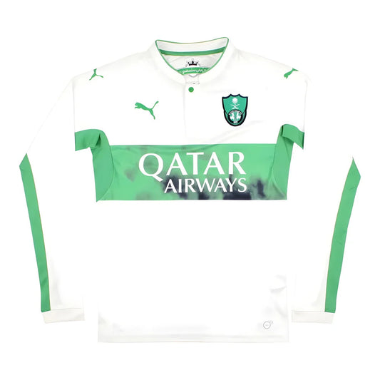 Al Ahli 2016-17 Home Long Sleeved Shirt ((Excellent) S)_0