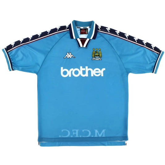 Manchester City 1997-99 Home Shirt (XL) (Excellent)_0