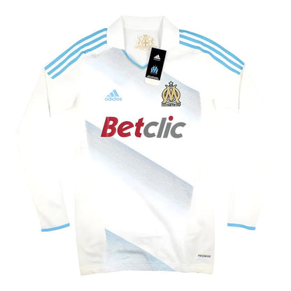 Marseille 2011-12 Player Spec Long Sleeve Home Shirt ((Excellent) L)_0