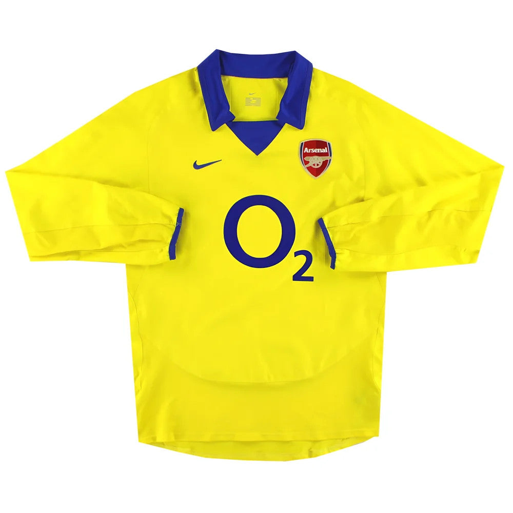 Arsenal 2003-05 Long Sleeve Away Shirt (Excellent)_0