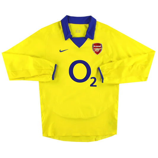 Arsenal 2003-05 Long Sleeve Away Shirt (Excellent)_0
